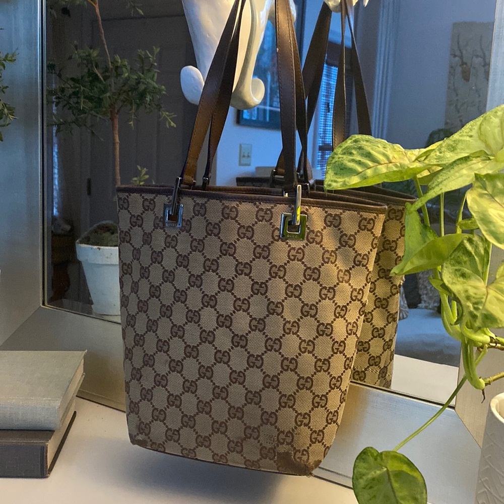Authentic Vintage Gucci tote